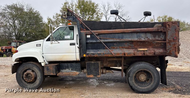 image for item DU1498 1998 GMC C7500 dump truck