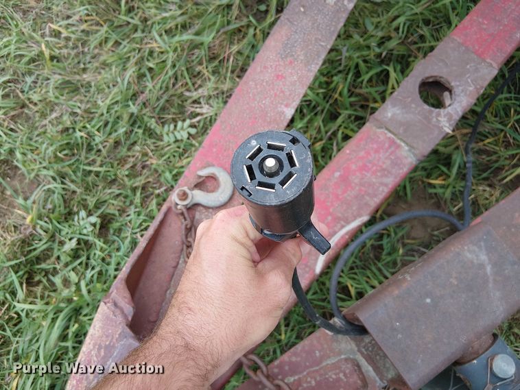 image for item DU3609 1988 Shop built utility trailer