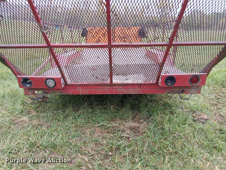 image for item DU3609 1988 Shop built utility trailer