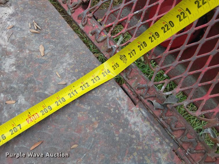 image for item DU3609 1988 Shop built utility trailer