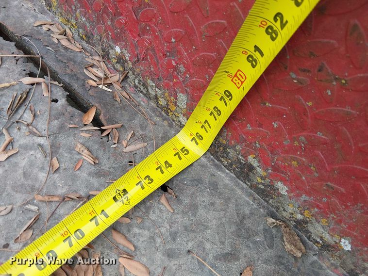 image for item DU3609 1988 Shop built utility trailer