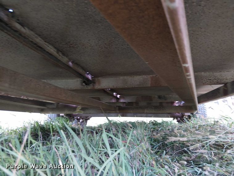 image for item DU3609 1988 Shop built utility trailer