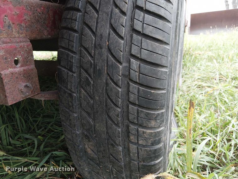 image for item DU3609 1988 Shop built utility trailer