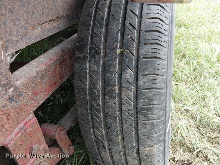 image for item DU3609 1988 Shop built utility trailer