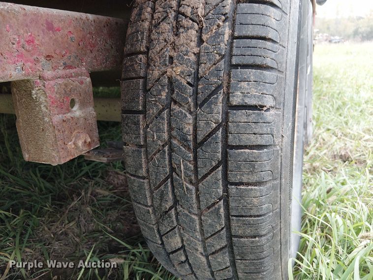 image for item DU3609 1988 Shop built utility trailer