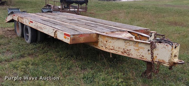 image for item DU3615 1975 General Trailer Co. equipment trailer