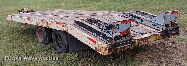 image for item DU3615 1975 General Trailer Co. equipment trailer