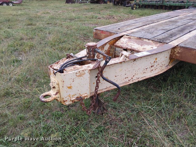 image for item DU3615 1975 General Trailer Co. equipment trailer