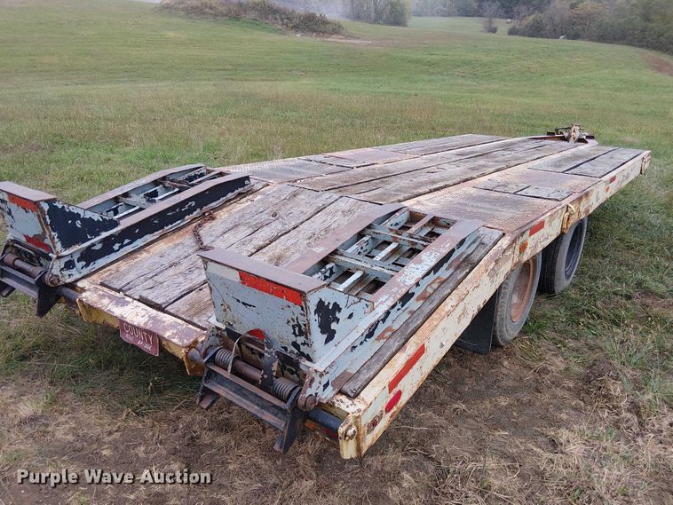 image for item DU3615 1975 General Trailer Co. equipment trailer