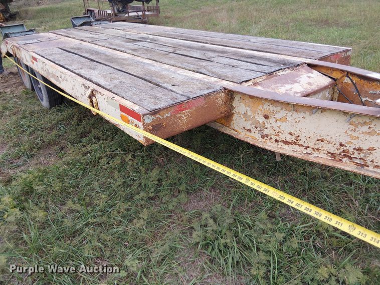 image for item DU3615 1975 General Trailer Co. equipment trailer