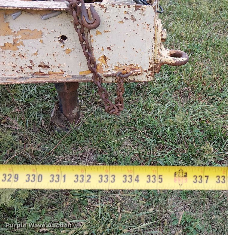 image for item DU3615 1975 General Trailer Co. equipment trailer