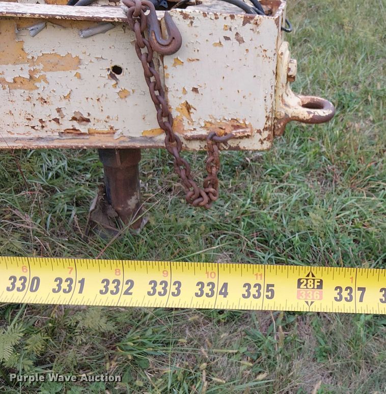 image for item DU3615 1975 General Trailer Co. equipment trailer