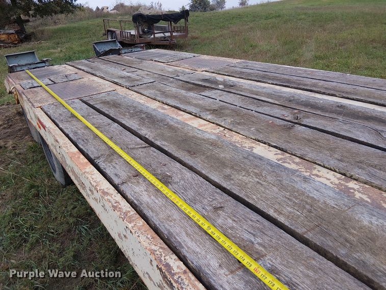 image for item DU3615 1975 General Trailer Co. equipment trailer