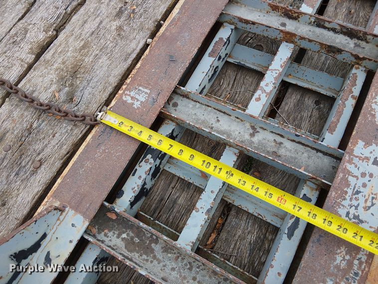 image for item DU3615 1975 General Trailer Co. equipment trailer