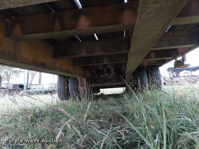 image for item DU3615 1975 General Trailer Co. equipment trailer