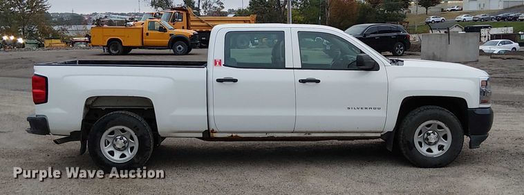 image for item DU3686 2016 Chevrolet Silverado 1500 Crew Cab pickup truck