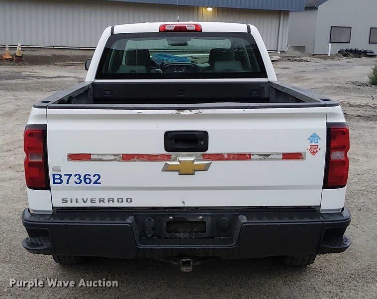 image for item DU3686 2016 Chevrolet Silverado 1500 Crew Cab pickup truck