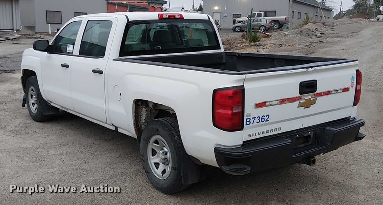 image for item DU3686 2016 Chevrolet Silverado 1500 Crew Cab pickup truck