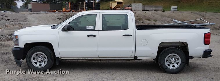image for item DU3686 2016 Chevrolet Silverado 1500 Crew Cab pickup truck