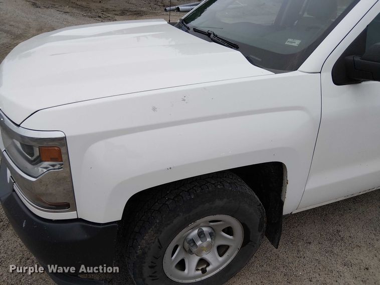 image for item DU3686 2016 Chevrolet Silverado 1500 Crew Cab pickup truck