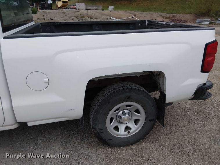 image for item DU3686 2016 Chevrolet Silverado 1500 Crew Cab pickup truck