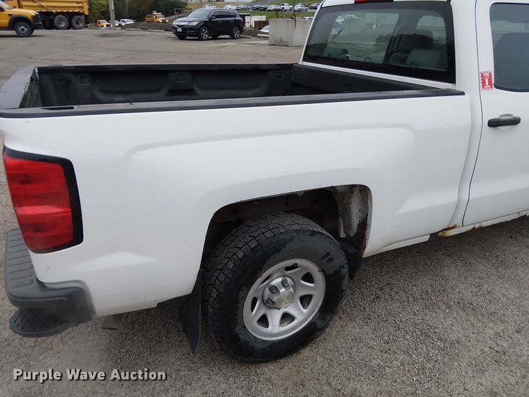 image for item DU3686 2016 Chevrolet Silverado 1500 Crew Cab pickup truck