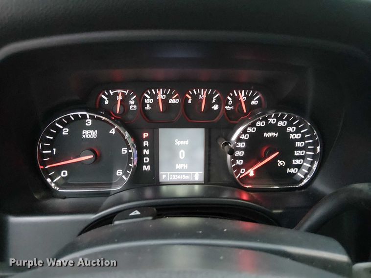 image for item DU3686 2016 Chevrolet Silverado 1500 Crew Cab pickup truck