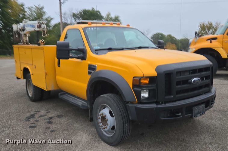 image for item DU3687 2008 Ford F450 utility / service truck