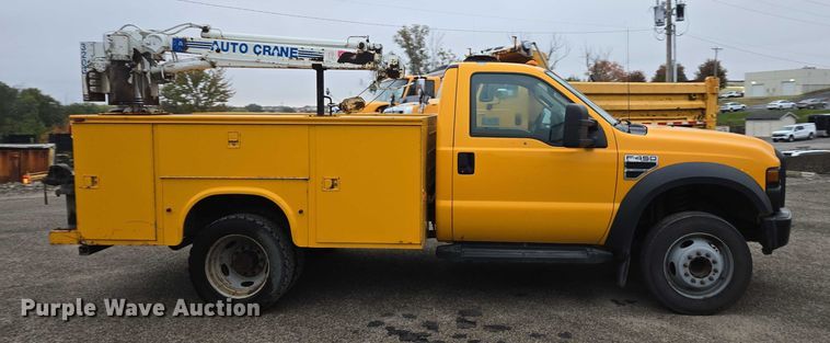 image for item DU3687 2008 Ford F450 utility / service truck