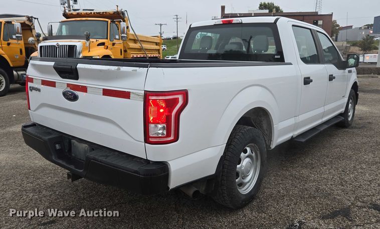 image for item DU3688 2017 Ford F150 XL SuperCrew pickup truck