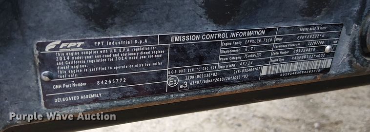 image for item DU3689 2014 Case IH Maxxum 140 MFWD tractor