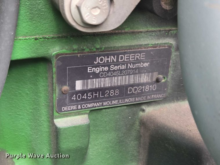 image for item DU3691 John Deere 6430 MFWD tractor