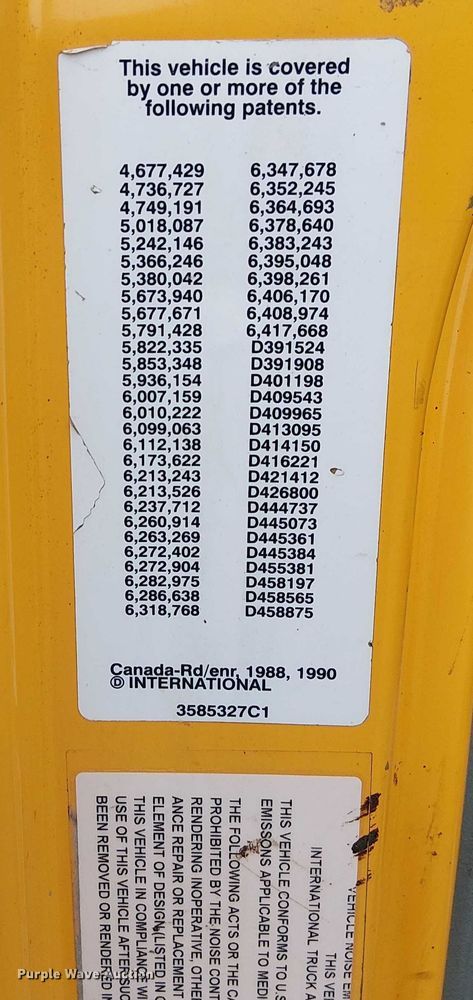 image for item DU3692 2006 International 7400 dump truck