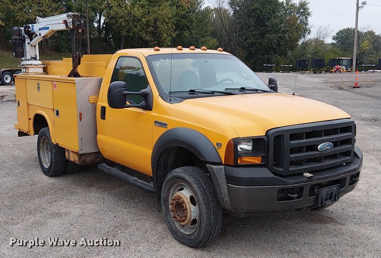 image for item DU3695 2007 Ford F450 Super Duty utility / service truck