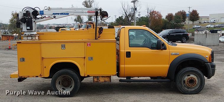 image for item DU3695 2007 Ford F450 Super Duty utility / service truck