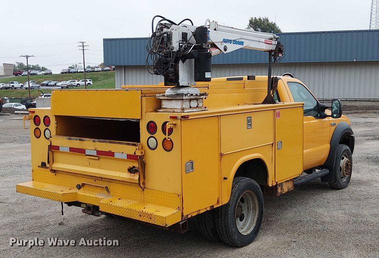image for item DU3695 2007 Ford F450 Super Duty utility / service truck