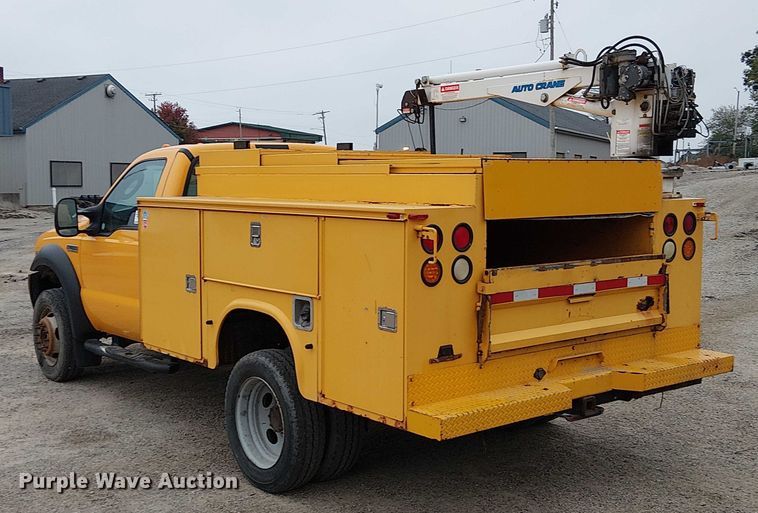 image for item DU3695 2007 Ford F450 Super Duty utility / service truck