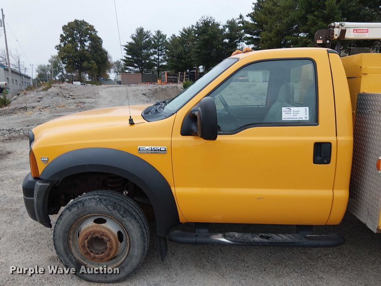 image for item DU3695 2007 Ford F450 Super Duty utility / service truck
