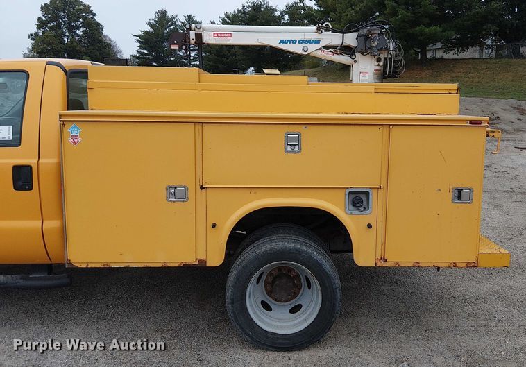 image for item DU3695 2007 Ford F450 Super Duty utility / service truck