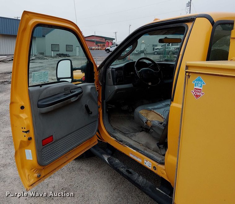 image for item DU3695 2007 Ford F450 Super Duty utility / service truck