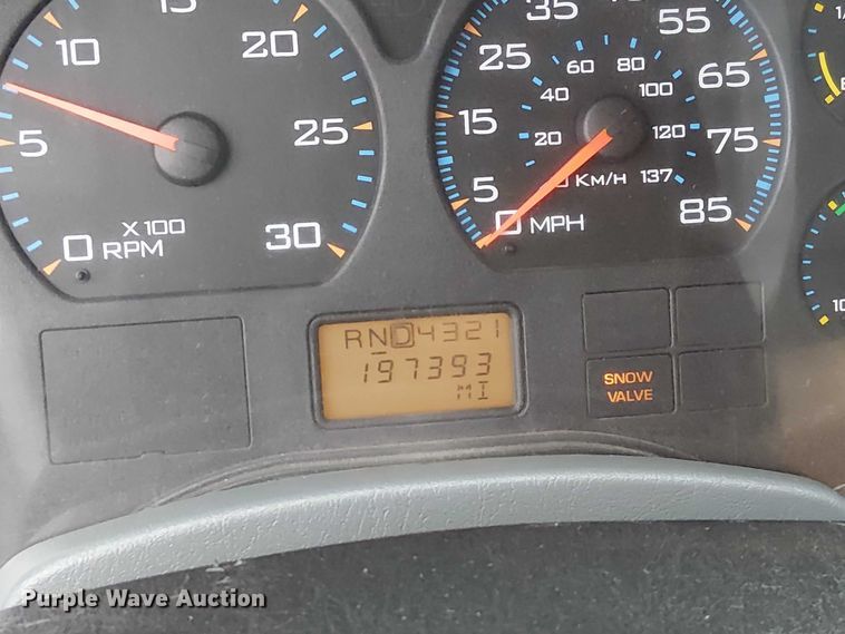 image for item DU3698 2002 International 7400 dump truck