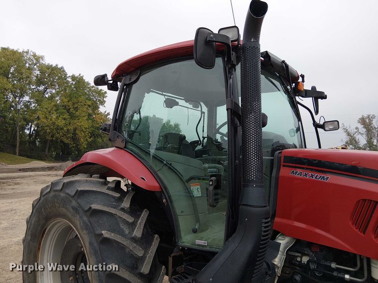 image for item DU3699 2015 Case IH Maxxum 140 MFWD tractor