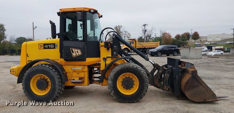 CARGADOR FRONTAL 2008 JCB 416HT