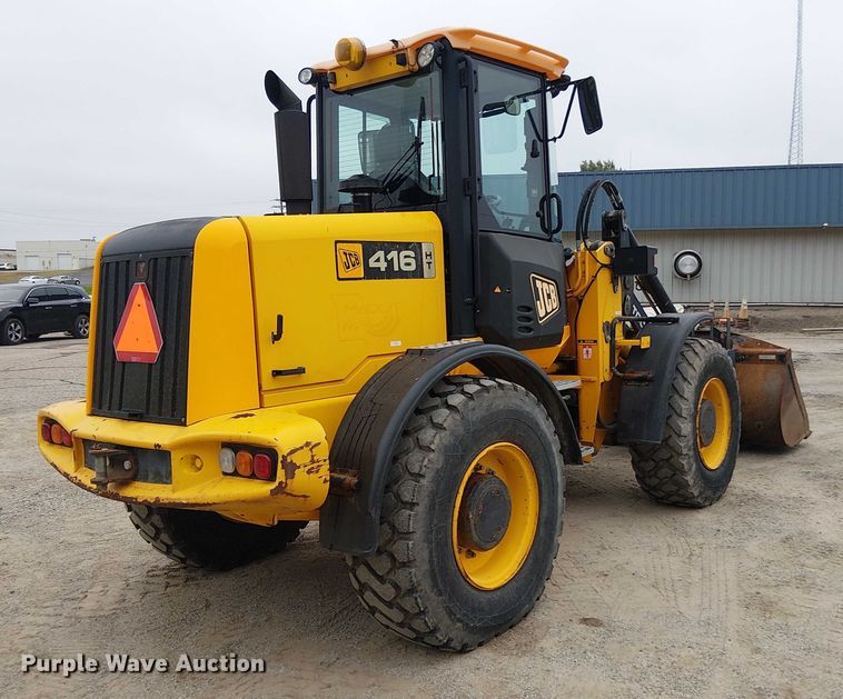 CARGADOR FRONTAL 2008 JCB 416HT