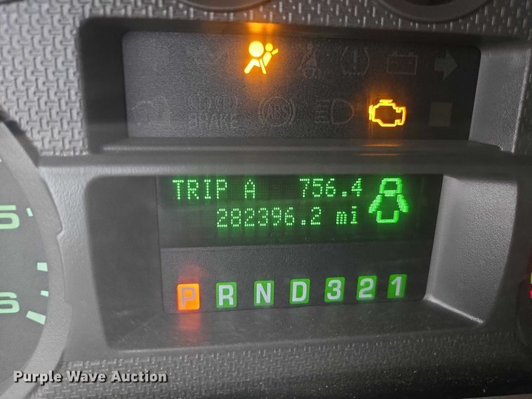 image for item DU3702 2009 Ford F350 Super Duty XL dump flatbed pickup truck