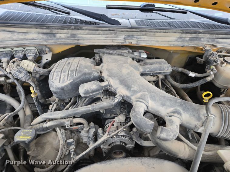 image for item DU3702 2009 Ford F350 Super Duty XL dump flatbed pickup truck