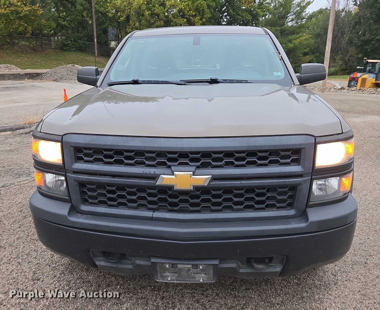 image for item DU3703 2015 Chevrolet Silverado 1500 Double Cab pickup truck