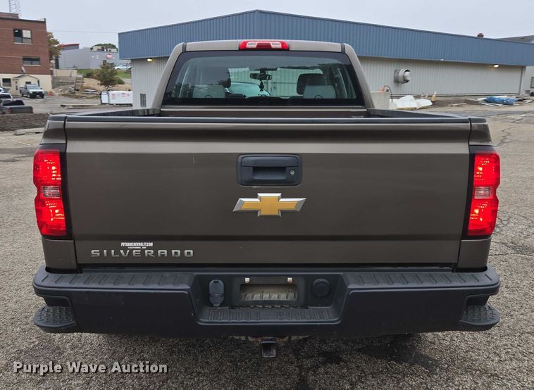 image for item DU3703 2015 Chevrolet Silverado 1500 Double Cab pickup truck