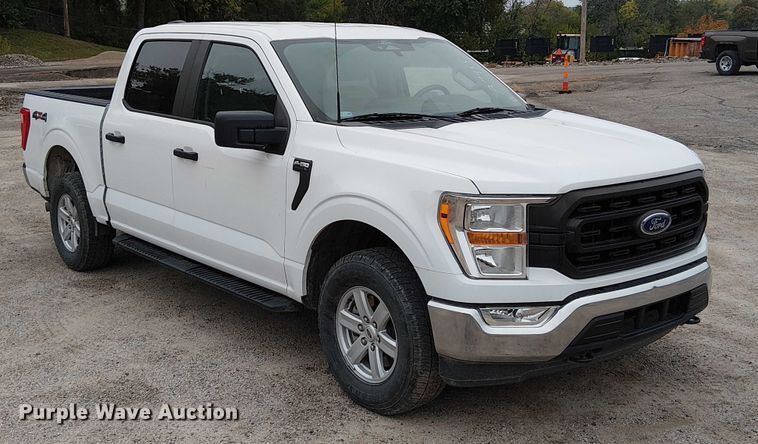 image for item DU3704 2022 Ford F150 SuperCrew pickup truck
