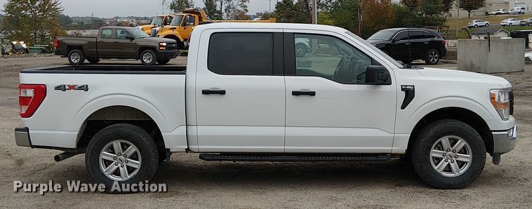 image for item DU3704 2022 Ford F150 SuperCrew pickup truck